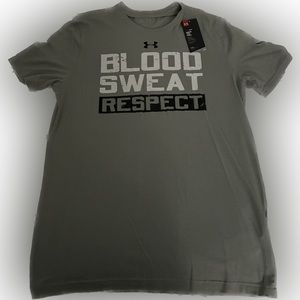 Men’s Project Rock Blood Sweat Respect Tee - Small (S)